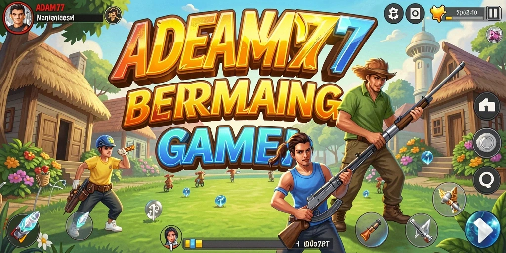 Screenshot permainan <strong>ADAM77</strong> menampilkan aksi santai yang seru.