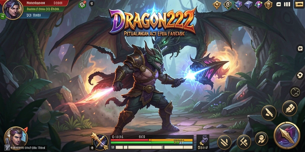 Tampilan gameplay DRAGON222 yang mendebarkan dan interaktif.