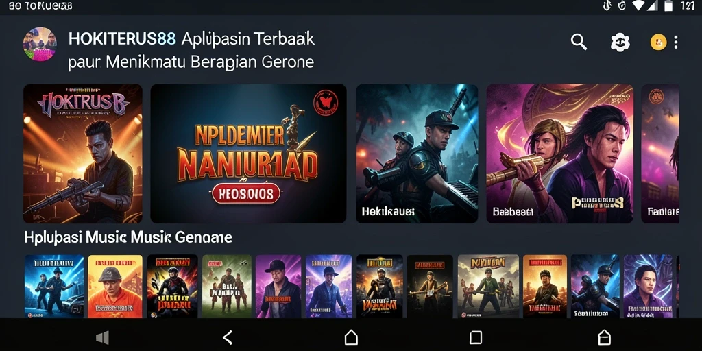 Screenshot utama HOKITERUS88 menampilkan gameplay menawan dengan berbagai tantangan musik.