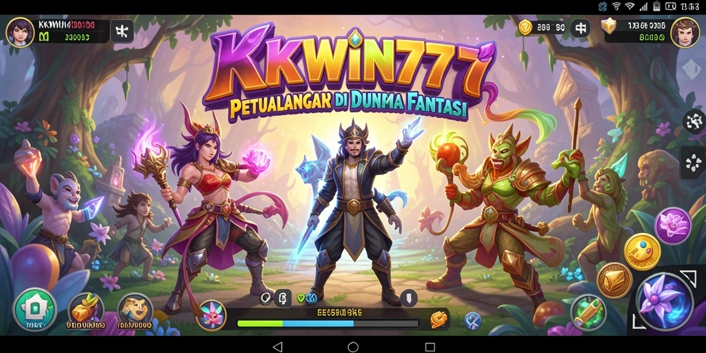 Gameplay KKWIN777 dengan petualangan dan tantangan seru.