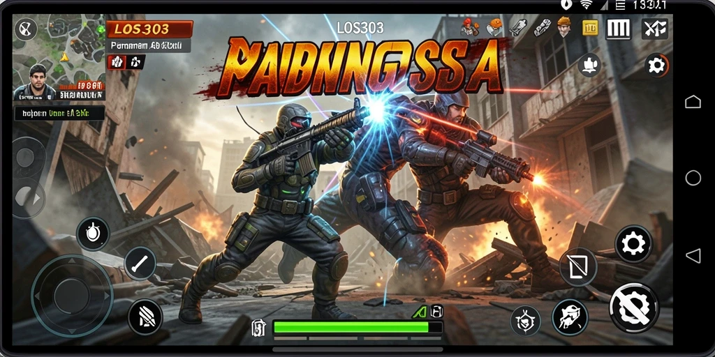 Tampilan aksi epik dari gameplay LOS303 yang menegangkan.