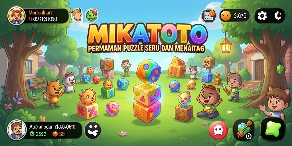 Tangkapan layar MIKATOTO menampilkan gameplay Puzzle yang menarik.