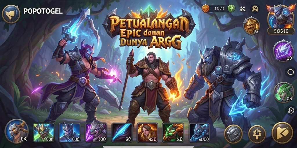 Gameplay seru dan menantang dalam dunia ARPG di POPOTOGEL.