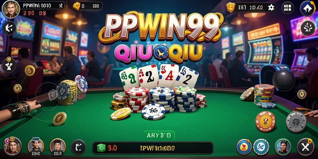 Screenshot gameplay QiuQiu yang menegangkan di PPWIN99.