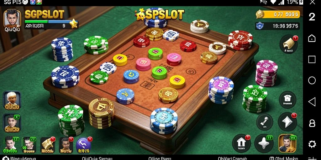 Tampilan gameplay seru dalam SGPSLOT QiuQiu.