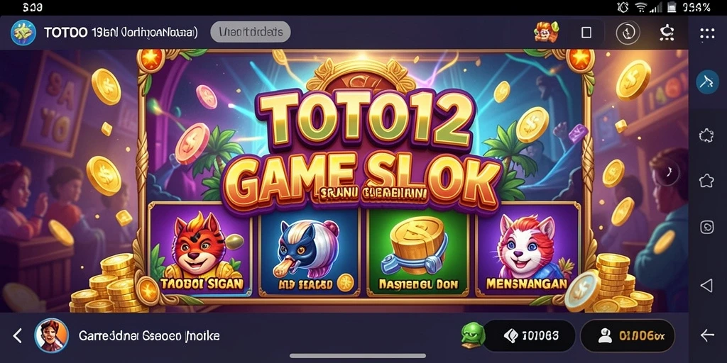 Gameplay TOTO12 yang menyenangkan dengan efek visual yang memukau.