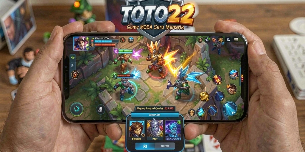 Tampilan gameplay seru dan strategis dalam TOTO22.